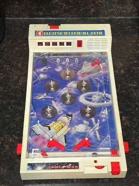 Electronic Pinball Game Durham Space War Vintage Shuttle Working Tested